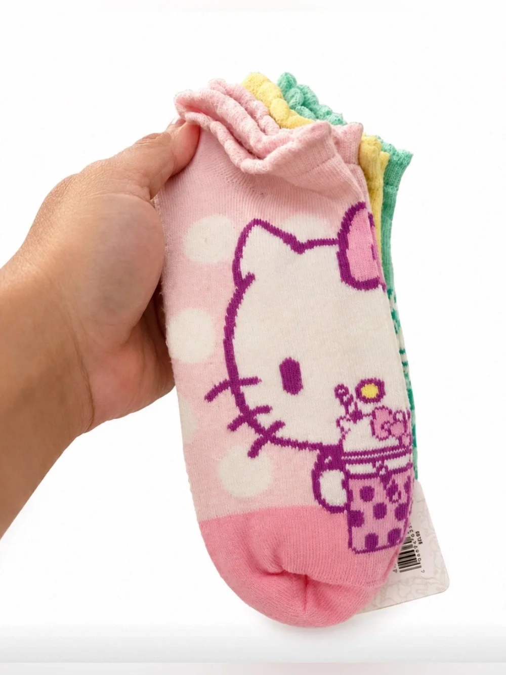 Hello Kitty NWT 5 Pk No Show Socks